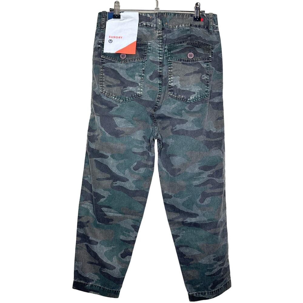 Sundance Catalog Sundry Murphy High Rise Camo Pants Size 27 NWT MSRP $188 - Picture 7 of 10